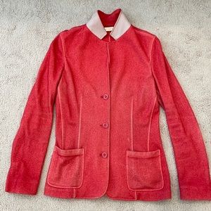 Colombo cashmere/silk blazer/sweater US 6.